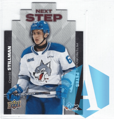 2021-22 Upper Deck CHL Next Step #NS-8 Chase Stillman Die-Cut